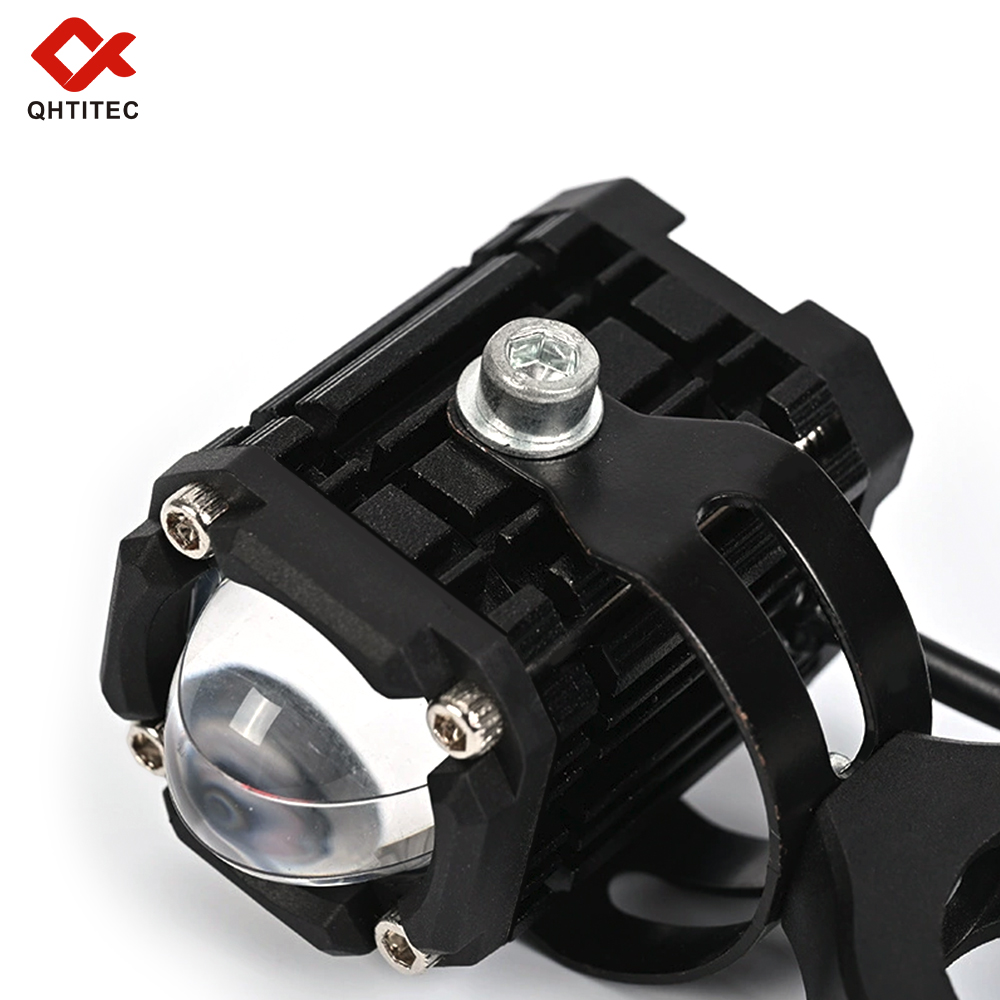 Светодиодный вспомогательный ф – обзор и цена Universal Motorcycle Led Headlight Projector